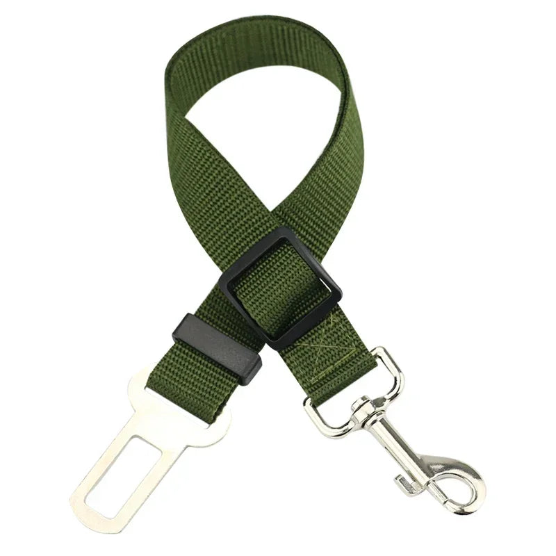 Adjustable Pet Car Seat Belt – Safety Harness Lead for Dogs & Cats
