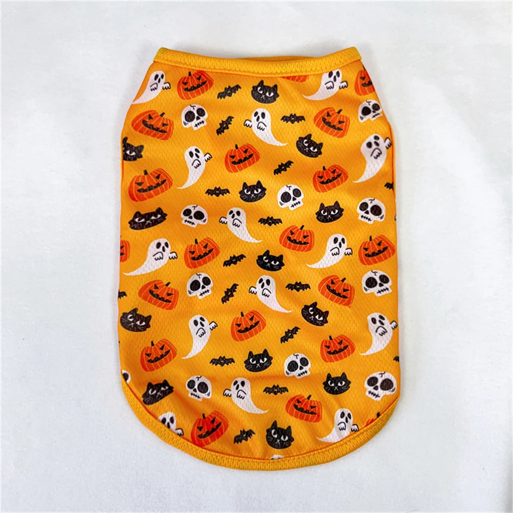 Spooky-Cute Halloween Vest – Dress Up Your Pet for the Festivities!