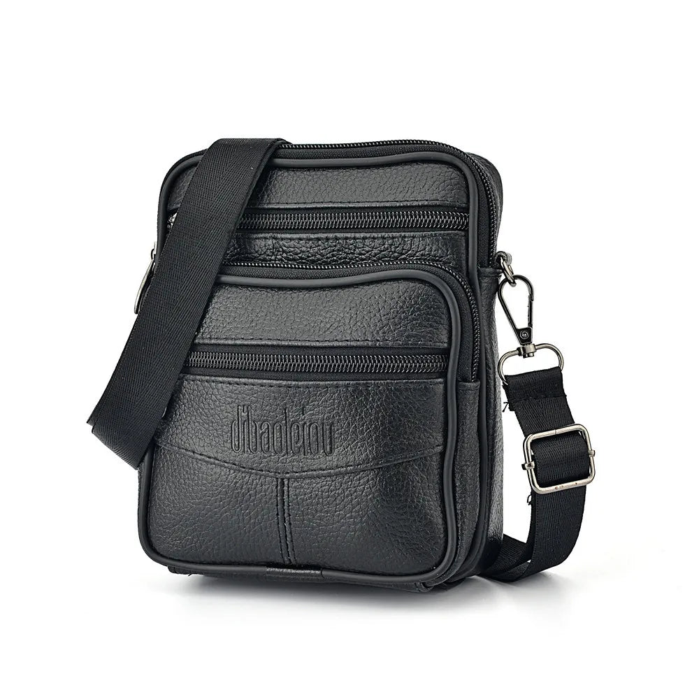 Men's Genuine Leather Crossbody Bag – Style & Practicality for Everyday Life