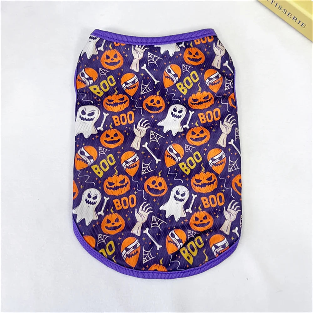 Spooky-Cute Halloween Vest – Dress Up Your Pet for the Festivities!
