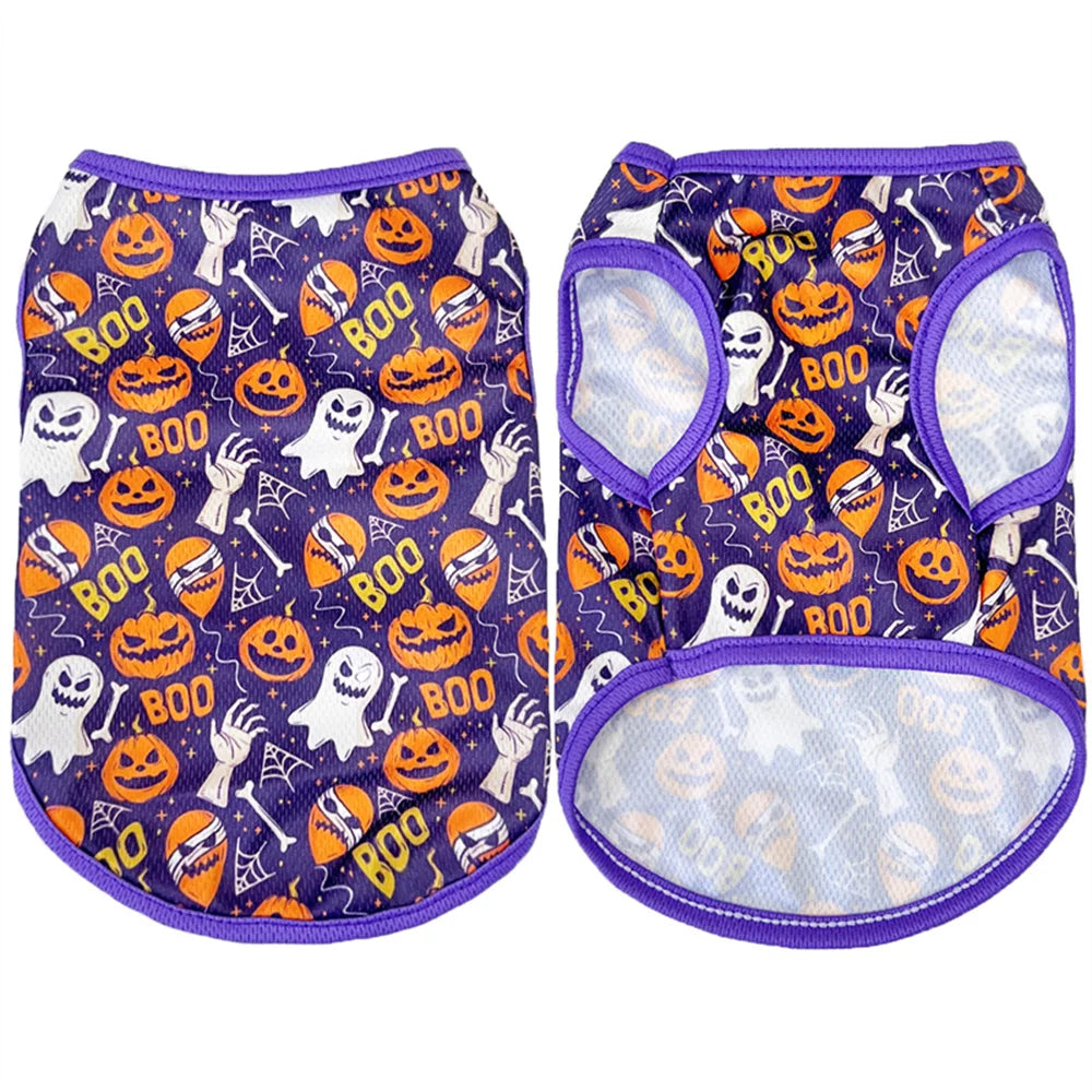 Spooky-Cute Halloween Vest – Dress Up Your Pet for the Festivities!