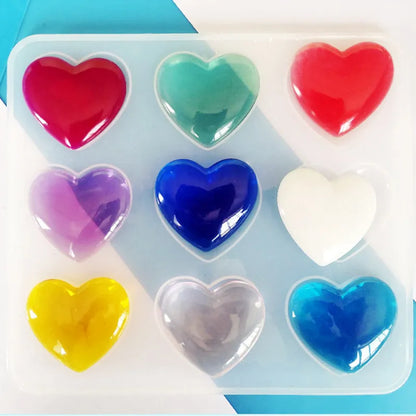 Heart-Shaped Silicone Mould – Add Love to Every Resin Creation