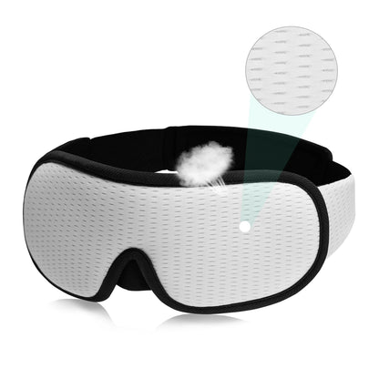 3D Padded Sleep Mask – Light-Blocking Eye Mask for Deep Rest, Travel & Meditation