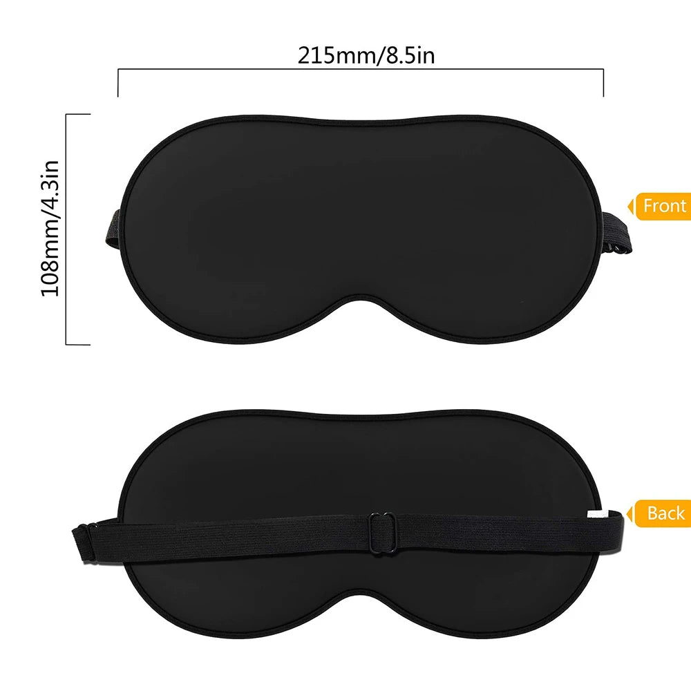 Luxury Mulberry Silk Eye Mask – Ultra-Soft Sleep Aid for Travel & Nighttime Comfort