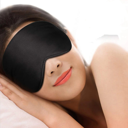 Luxury Mulberry Silk Eye Mask – Ultra-Soft Sleep Aid for Travel & Nighttime Comfort