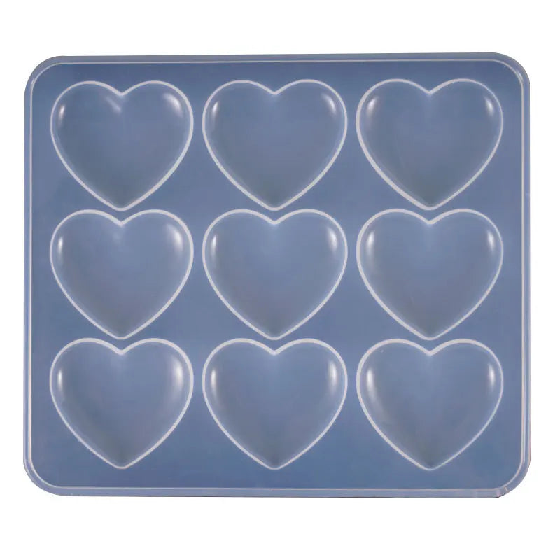 Heart-Shaped Silicone Mould – Add Love to Every Resin Creation
