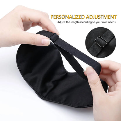 Luxury Mulberry Silk Eye Mask – Ultra-Soft Sleep Aid for Travel & Nighttime Comfort