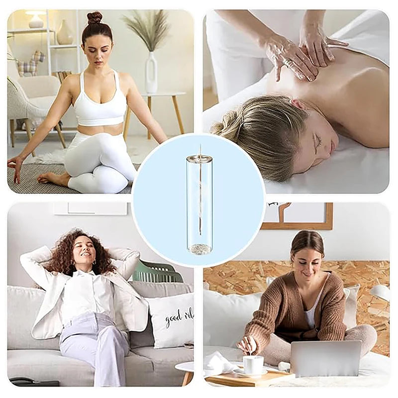 Modern Glass Incense Holder – Elegance and Calm in Every Whiff