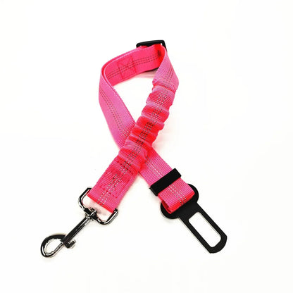Adjustable Pet Car Seat Belt – Safety Harness Lead for Dogs & Cats