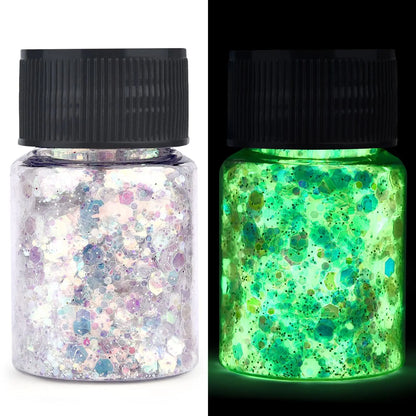 Luminous Hexagon Glitter – Sparkle that Shines Day and Night