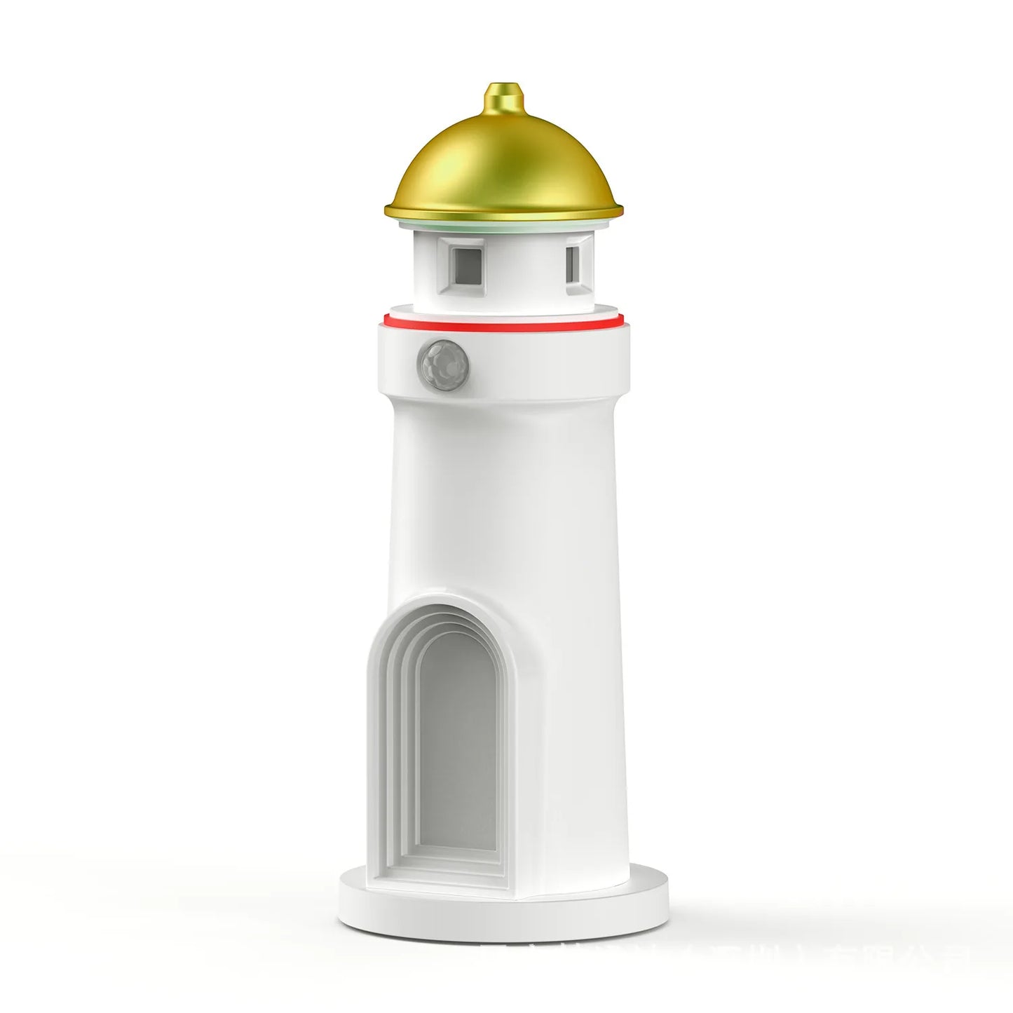 LunaTower™ Motion-Sensor Lighthouse Lamp – Moon Projection, Bluetooth Music & Remote Control