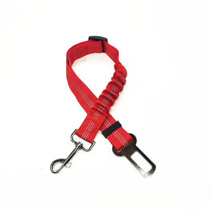 Adjustable Pet Car Seat Belt – Safety Harness Lead for Dogs & Cats