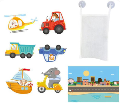 Floating Animal Bath Toys – Soft EVA Fun for Toddlers & Babies