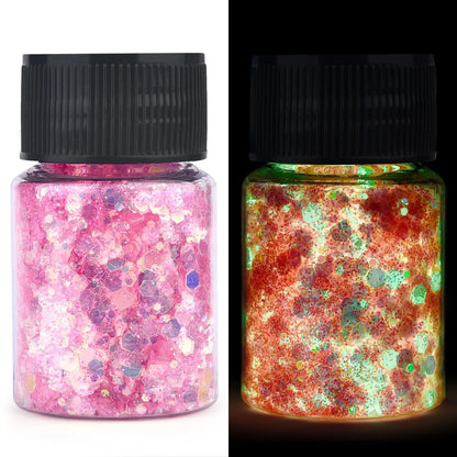Luminous Hexagon Glitter – Sparkle that Shines Day and Night