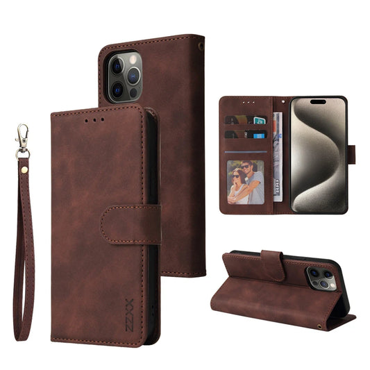 Magnetic Leather Wallet Case – For iPhone X to 12 Series
