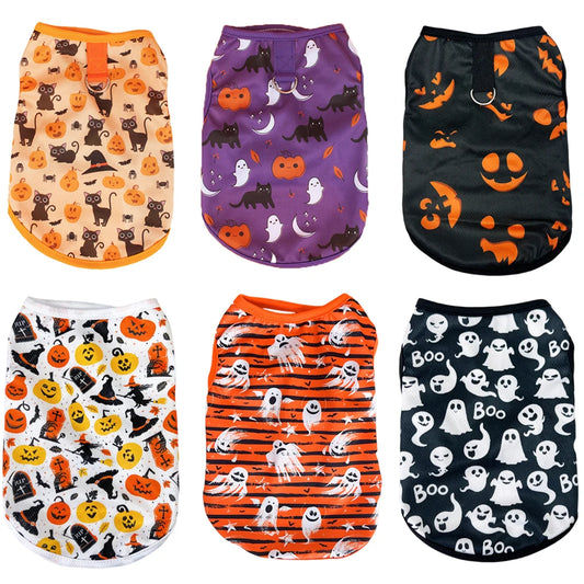 Spooky-Cute Halloween Vest – Dress Up Your Pet for the Festivities!