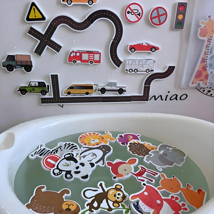 Floating Animal Bath Toys – Soft EVA Fun for Toddlers & Babies