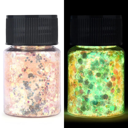 Luminous Hexagon Glitter – Sparkle that Shines Day and Night