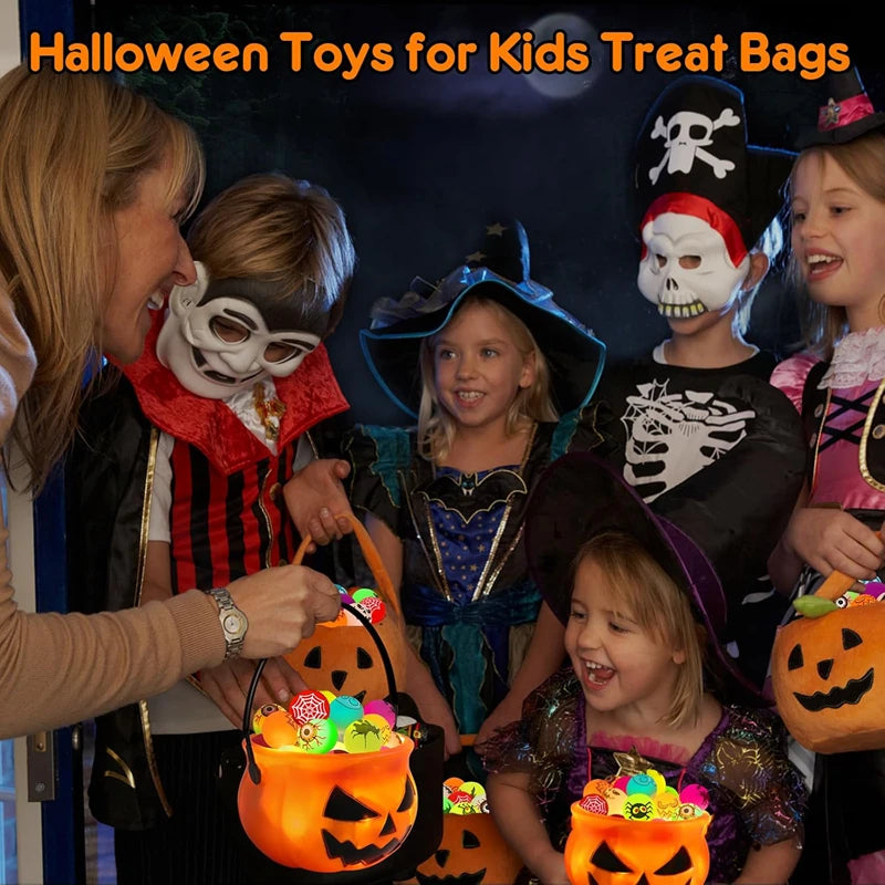 Glow-in-the-Dark Halloween Bouncy Balls – Spooky Fun for Trick-or-Treaters!