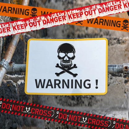 Halloween Warning Tape