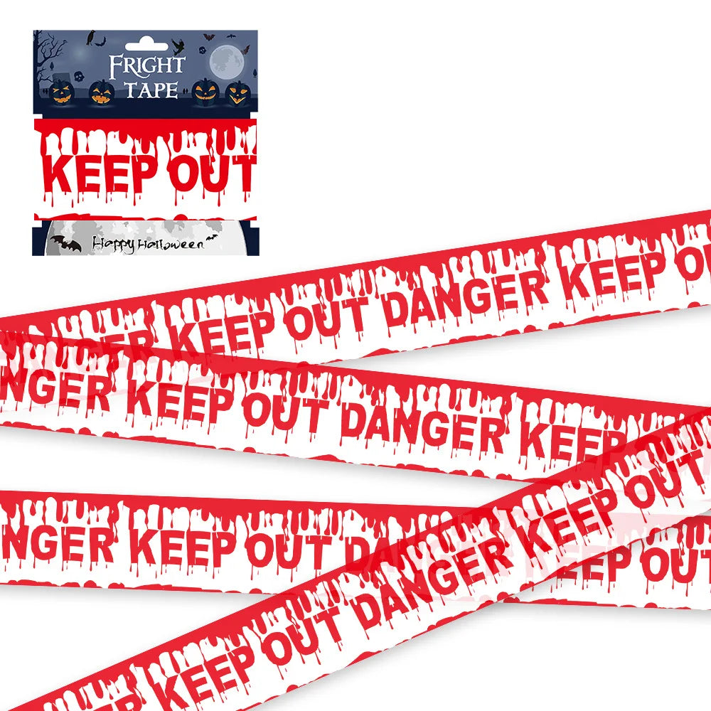 Halloween Warning Tape