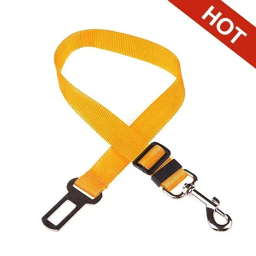 Adjustable Pet Car Seat Belt – Safety Harness Lead for Dogs & Cats