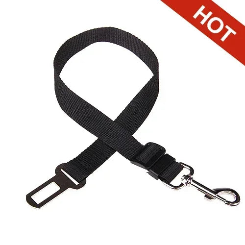Adjustable Pet Car Seat Belt – Safety Harness Lead for Dogs & Cats