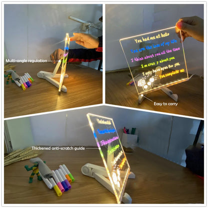 LED Message Board – Light Up Your Notes, Ideas and Daily Reminders