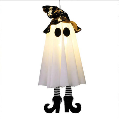 LED Hanging Halloween Ghosts – Light-Up Outdoor Decorations for Spooky Nights (1/2/3 pcs)