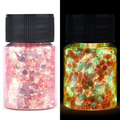 Luminous Hexagon Glitter – Sparkle that Shines Day and Night
