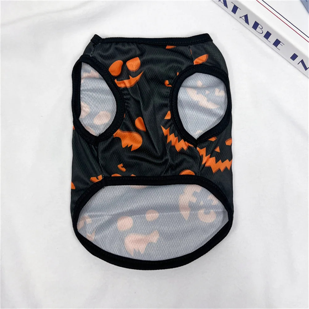 Spooky-Cute Halloween Vest – Dress Up Your Pet for the Festivities!