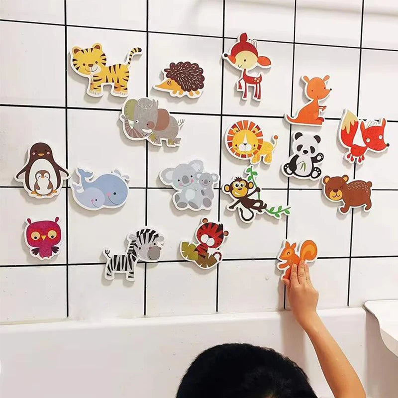 Floating Animal Bath Toys – Soft EVA Fun for Toddlers & Babies