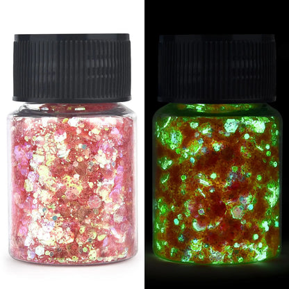 Luminous Hexagon Glitter – Sparkle that Shines Day and Night