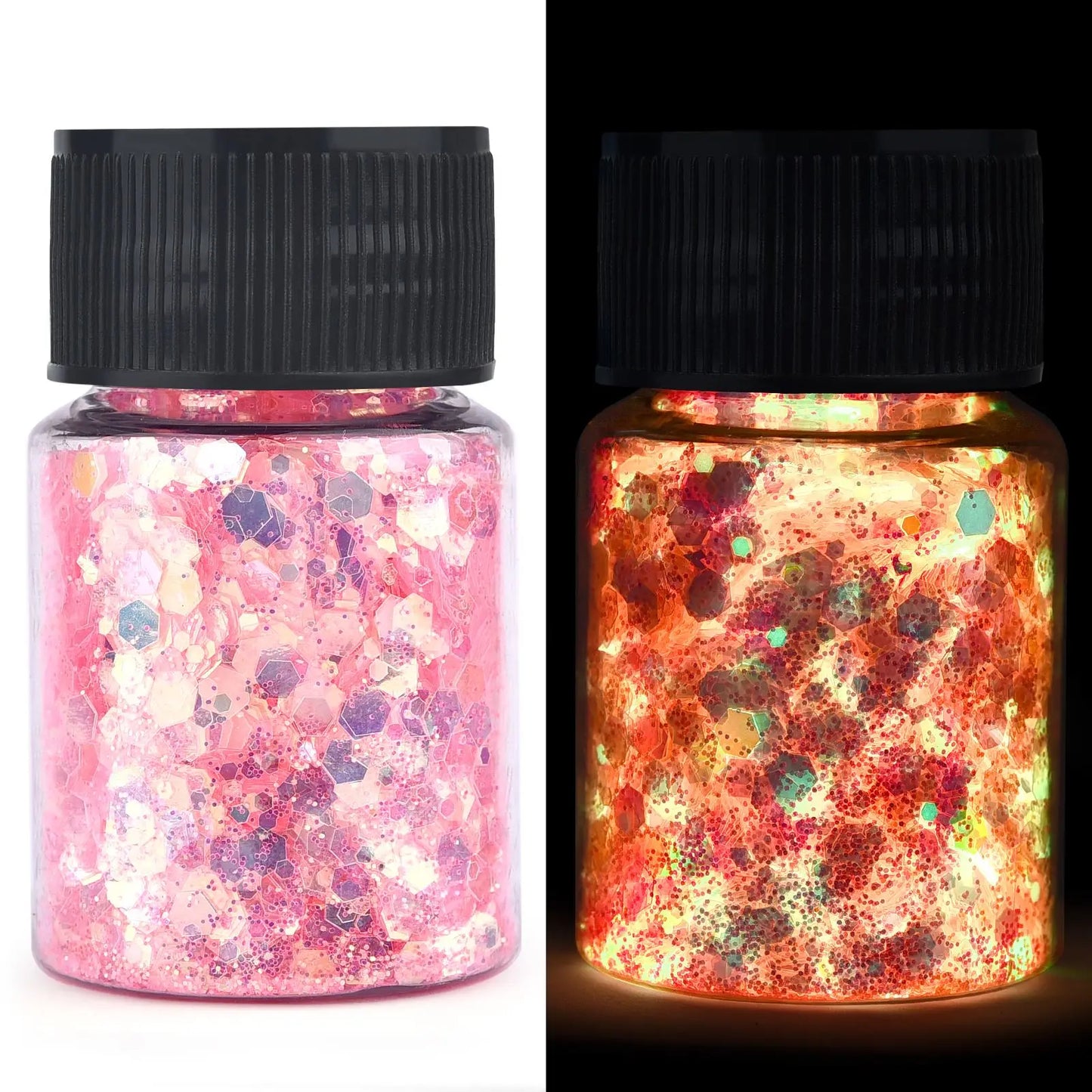 Luminous Hexagon Glitter – Sparkle that Shines Day and Night