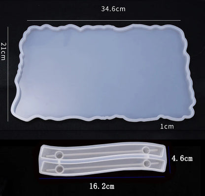DIY Resin Tray Mould – Create Elegant & Functional Art Pieces