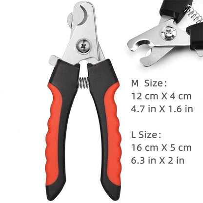 Professional Pet Nail Clipper – Precision Grooming with Safety Guard