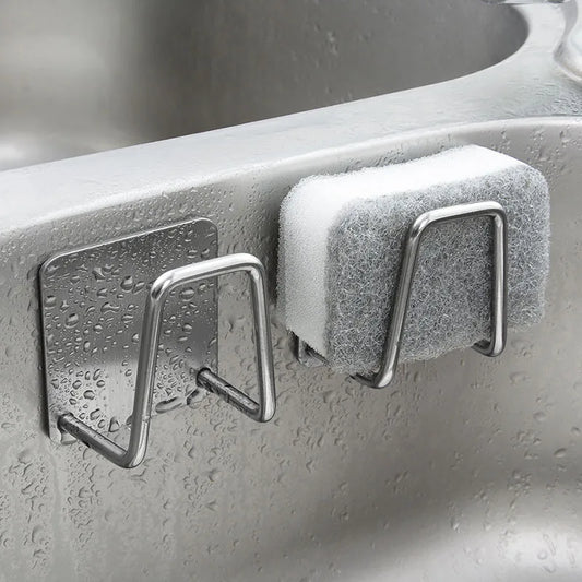 Stainless Steel Sponge Holder – Smart Sink Organisation Made Simple
