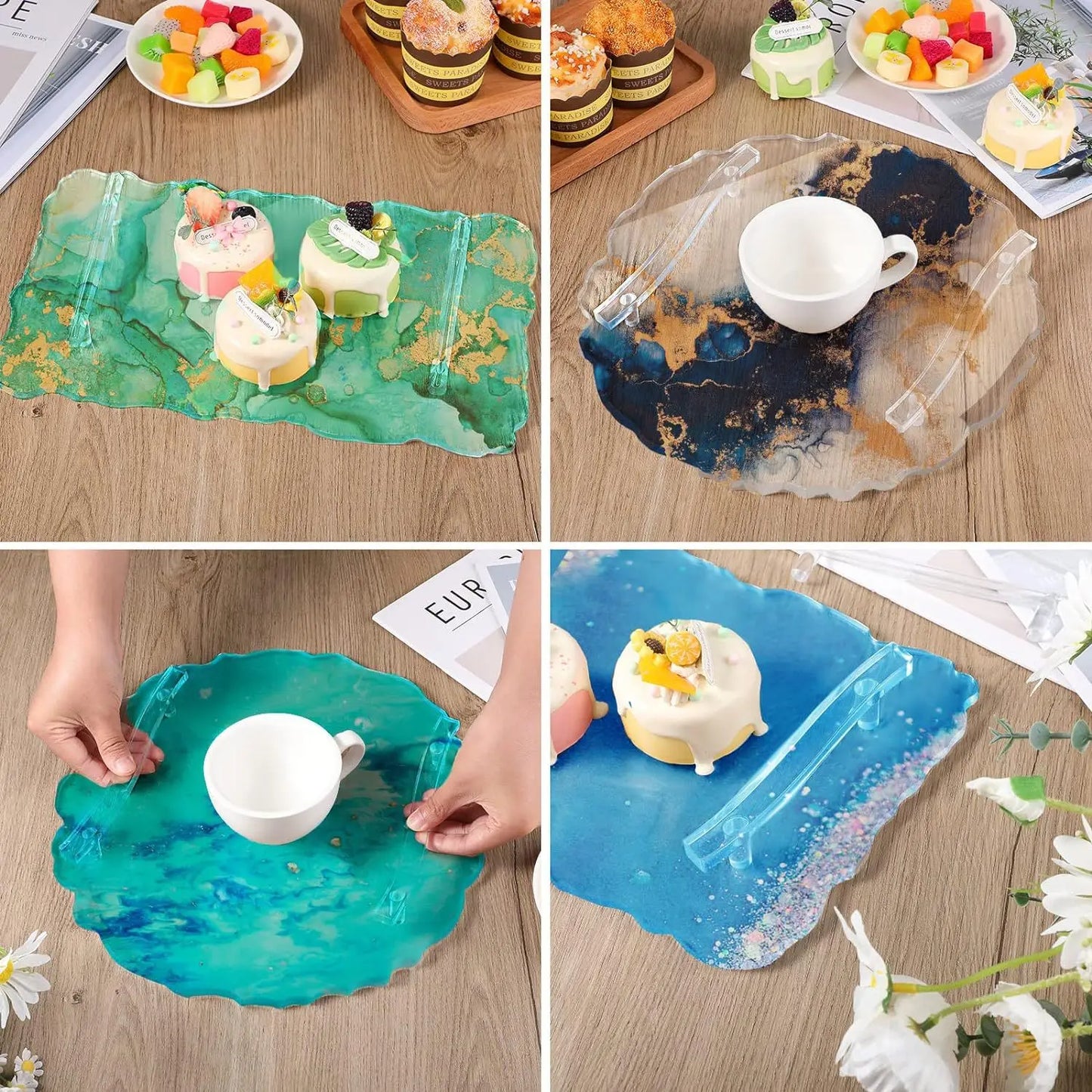 DIY Resin Tray Mould – Create Elegant & Functional Art Pieces