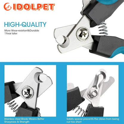 Professional Pet Nail Clipper – Precision Grooming with Safety Guard