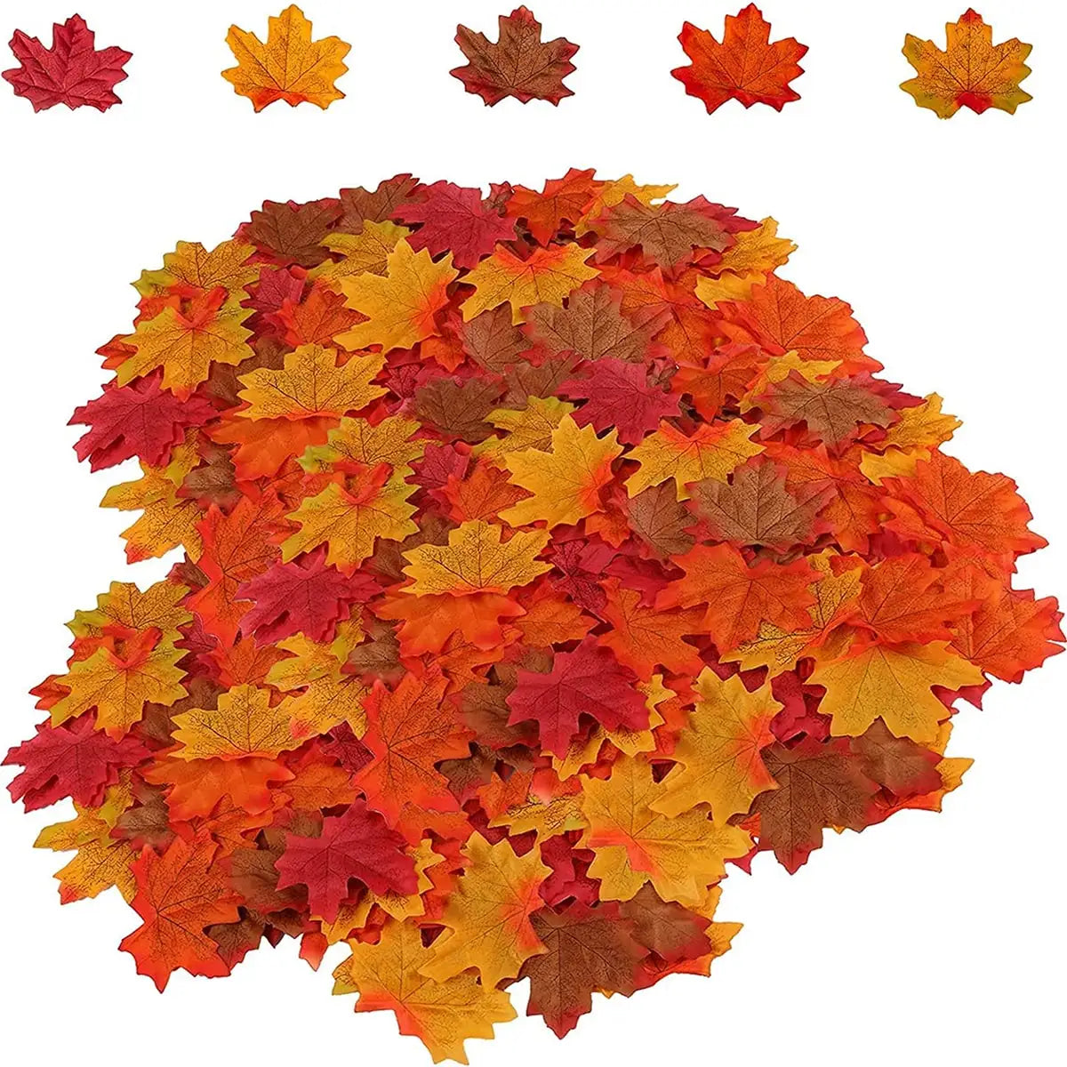 Artificial Silk Maple Leaves – A Natural Touch for Autumn and Festive Décor