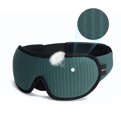 3D Padded Sleep Mask – Light-Blocking Eye Mask for Deep Rest, Travel & Meditation