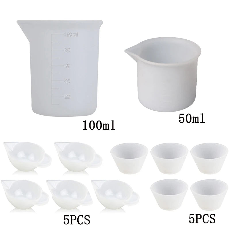Silicone Mixing Cups – Clean, Precise and Practical for All Your Resin Creations