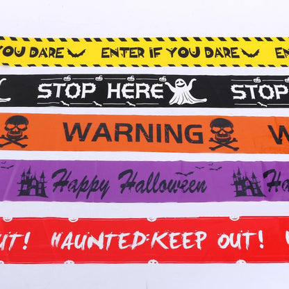 Halloween Warning Tape
