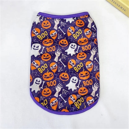 Spooky-Cute Halloween Vest – Dress Up Your Pet for the Festivities!