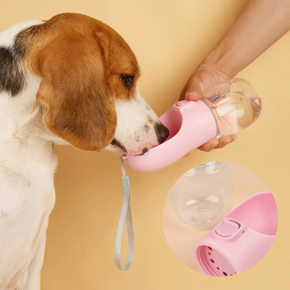 Portable Leakproof Pet Water Bottle – Reversible Flow Travel Dispenser for Dogs & Cats