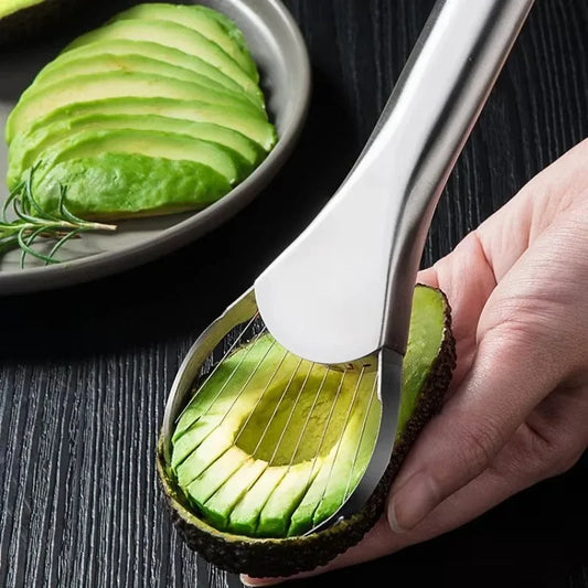 Stainless Steel Avocado Slicer – Clean, Quick and Elegant Prep.