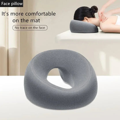Ergonomic Face Support Pillow – Ultimate Comfort for Naps and Beauty Treatments