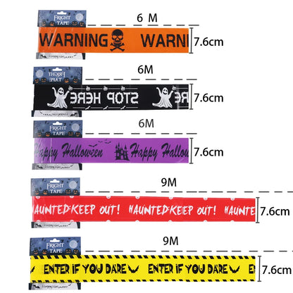 Halloween Warning Tape