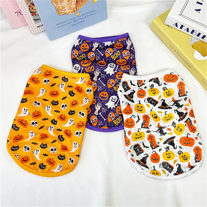 Spooky-Cute Halloween Vest – Dress Up Your Pet for the Festivities!