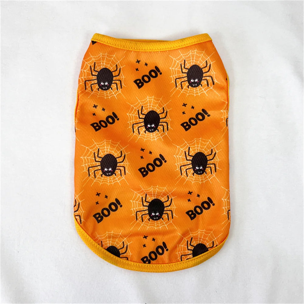 Spooky-Cute Halloween Vest – Dress Up Your Pet for the Festivities!